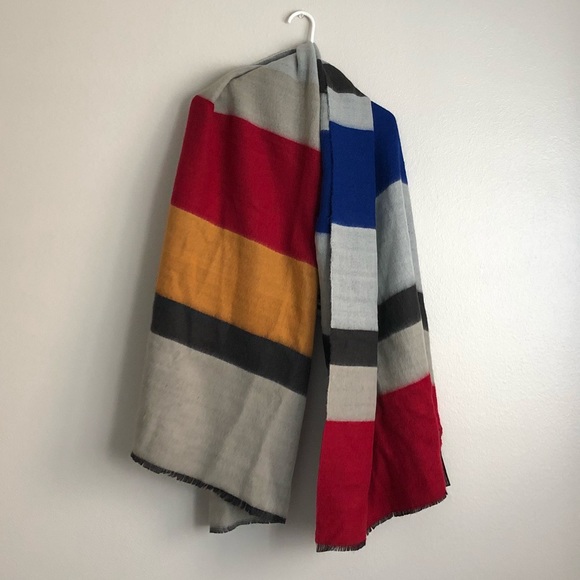 Zara Accessories - Zara multi colored blanket scarf